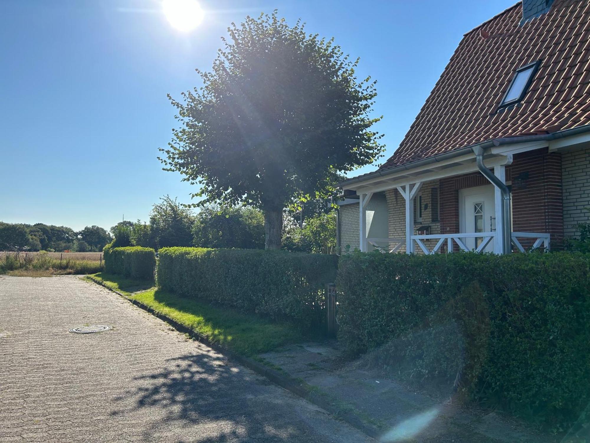 Liten Lind - Ferienwohnung In Sahlenburg Cuxhaven Bagian luar foto
